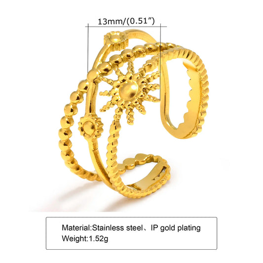 Taloura – Verstellbarer Ring