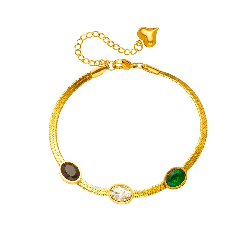 Golden Touch - Herringbone Armband