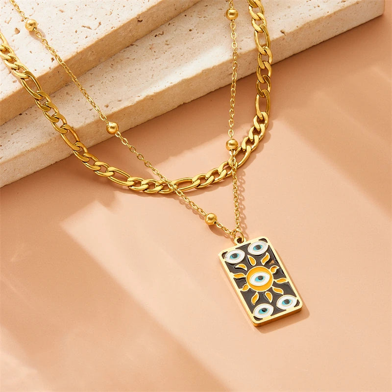 Mystara – Eye Sun Layerkette