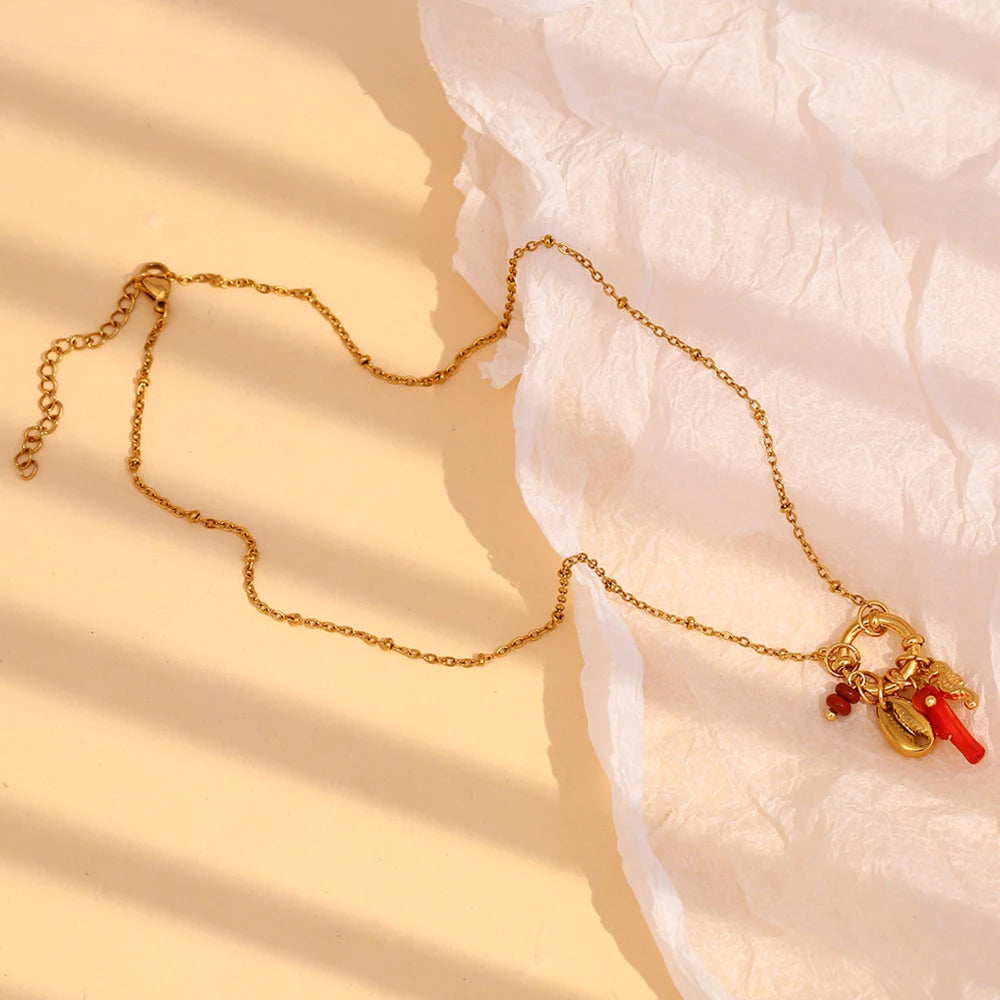 Coral Dreams Charms-Kette