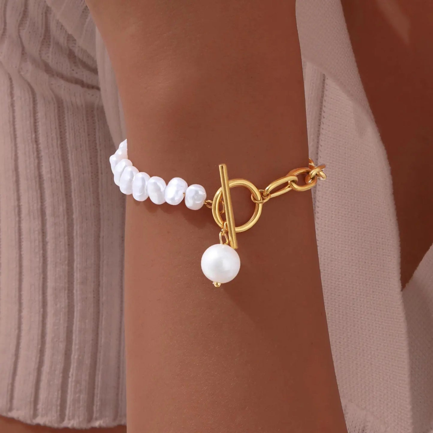 Pearl Chic Duo Armband