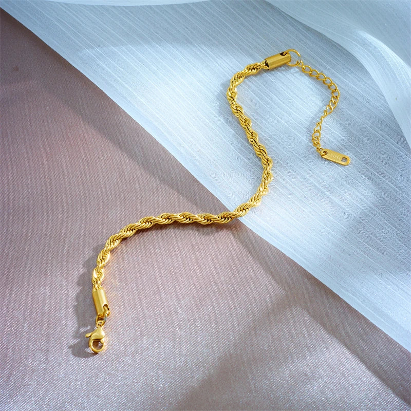 Twist-Set: Halskette + Armband