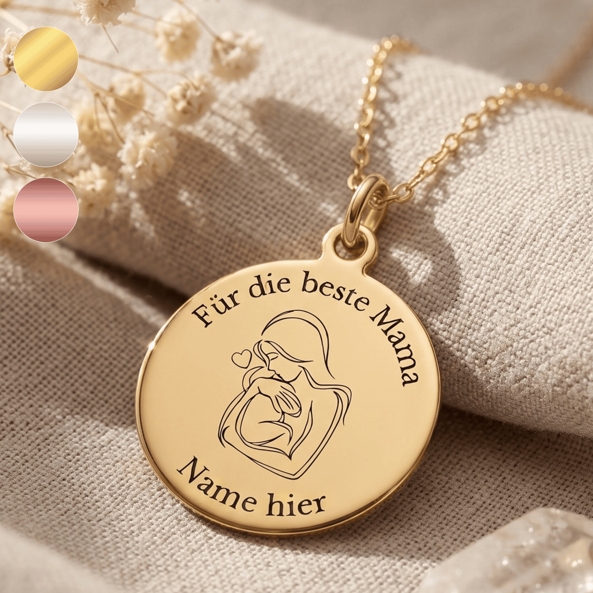 Mamakette mit Motiv