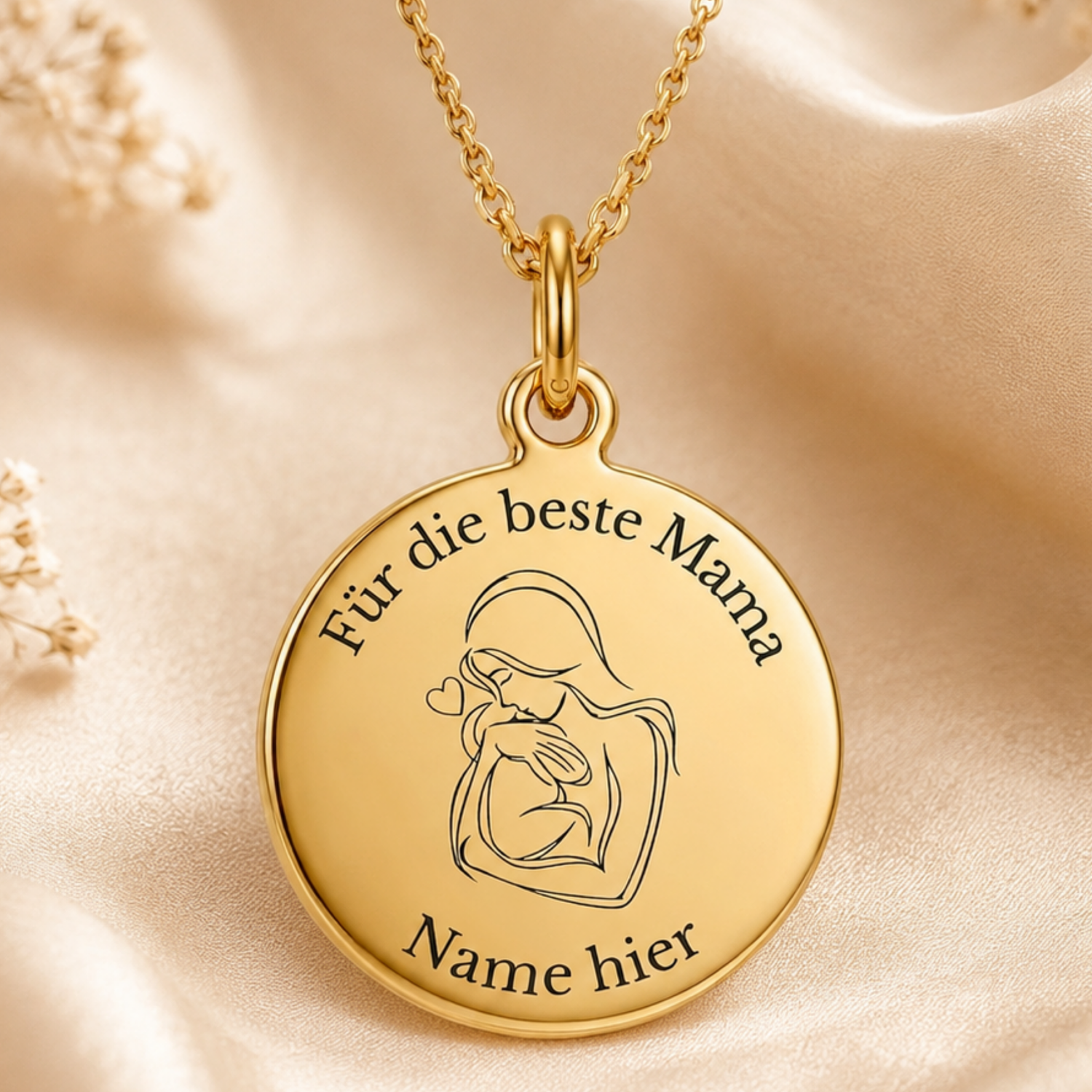Mamakette mit Motiv