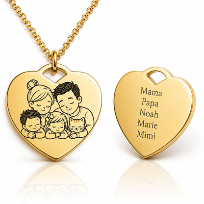 Familienkette alle Kombinationen