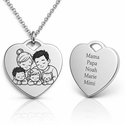 Familienkette alle Kombinationen