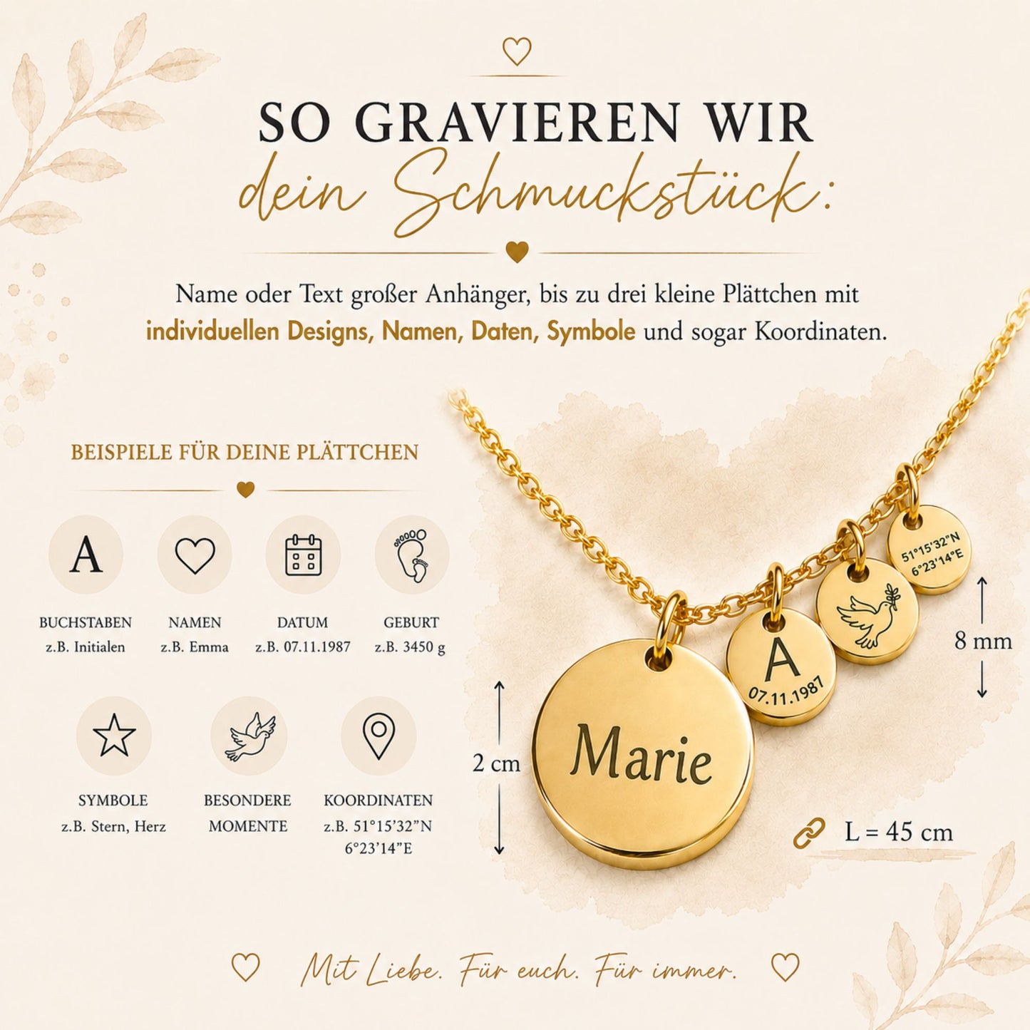 Familienkette personalisiert