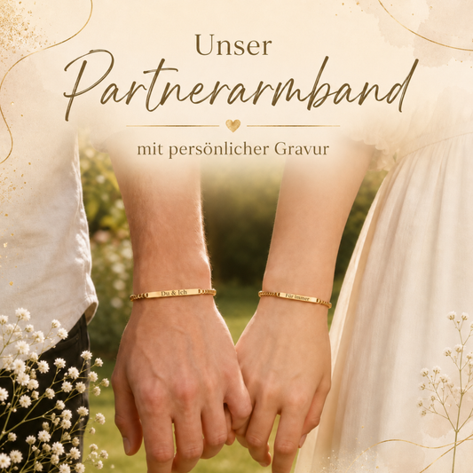 Partnerarmband mit Gravur