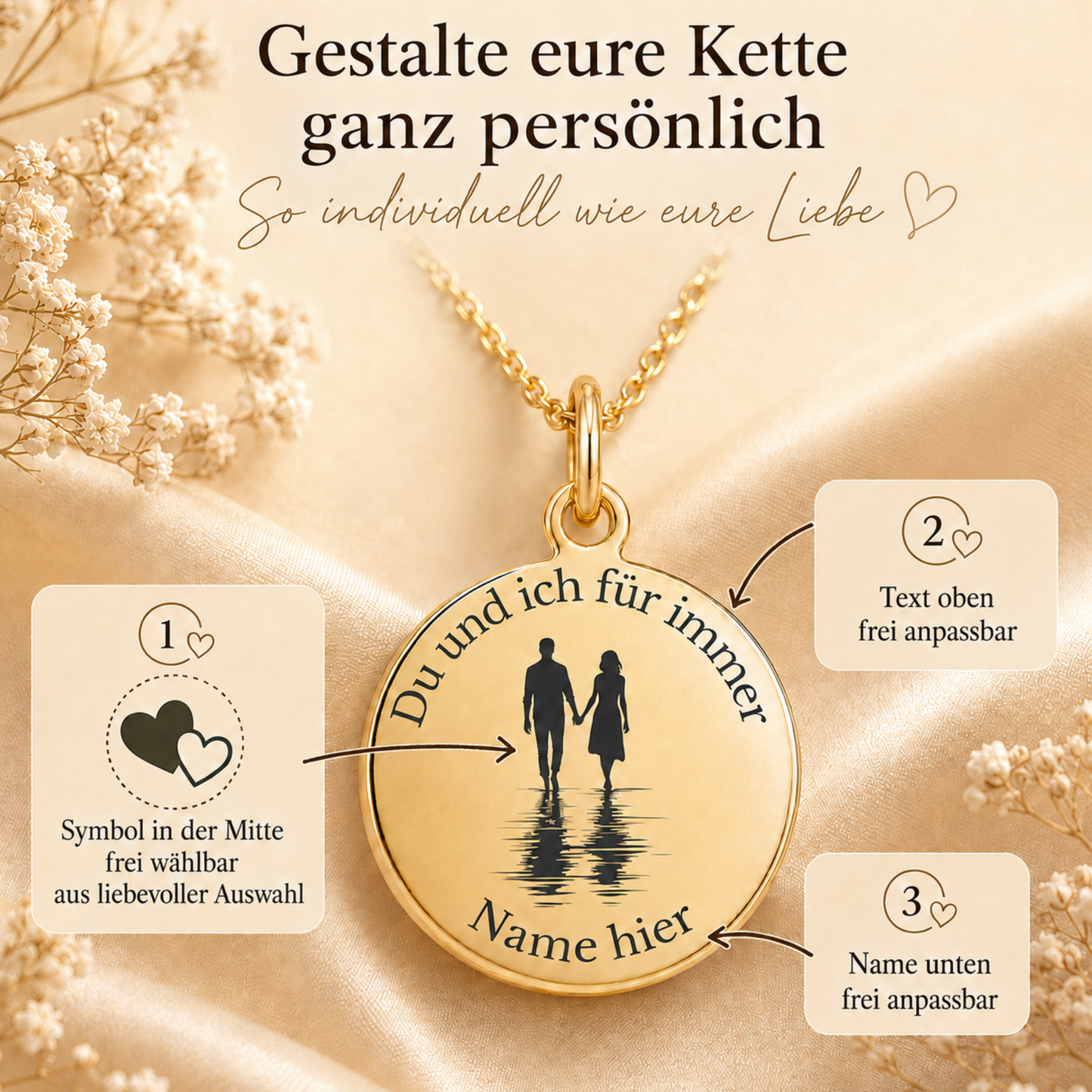 Liebespaar Motivkette
