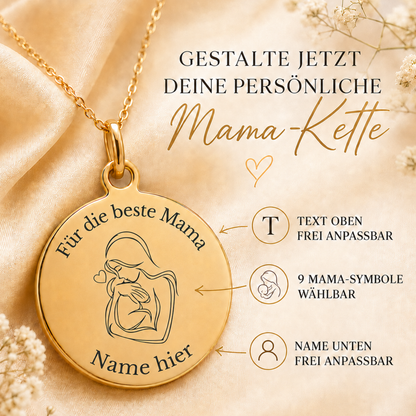 Mamakette mit Motiv