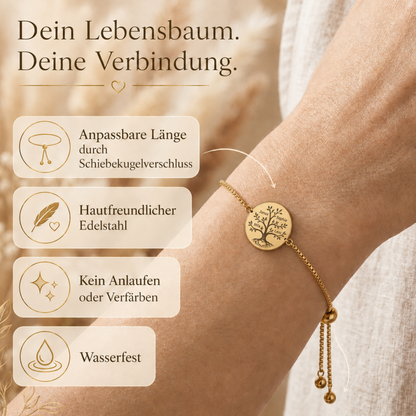 Lebensbaum Familienarmband