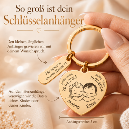 Schlüsselanhänger „Unsere kleinen Wunder“