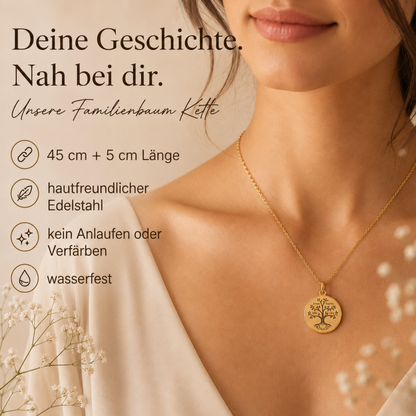 Familienbaum Namenskette