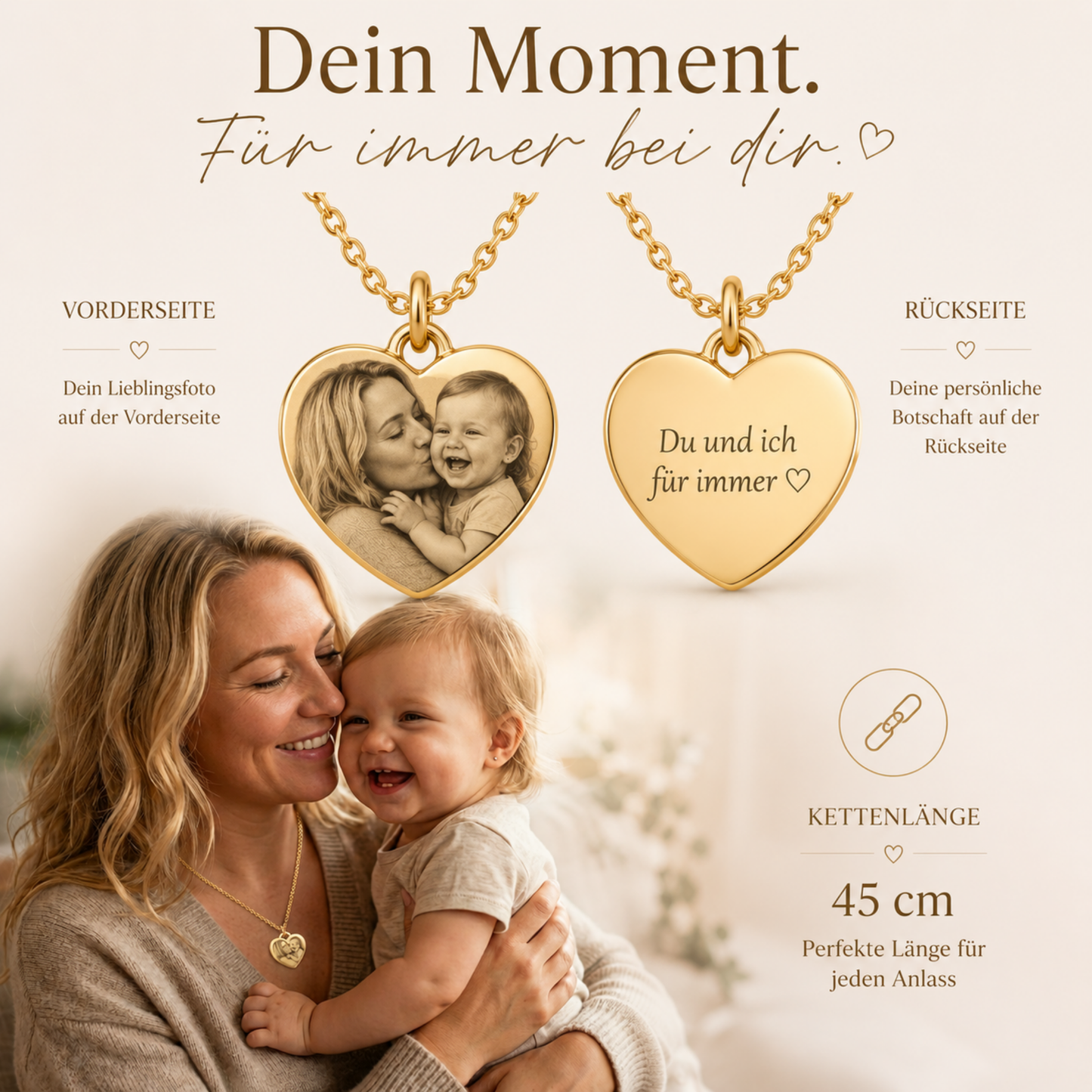 Foto Herzkette