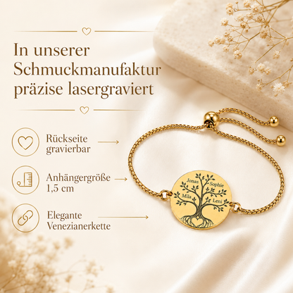 Lebensbaum Familienarmband