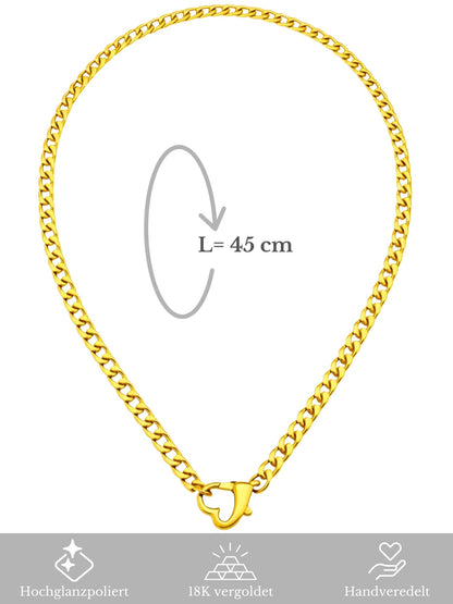 Halskette Round Love