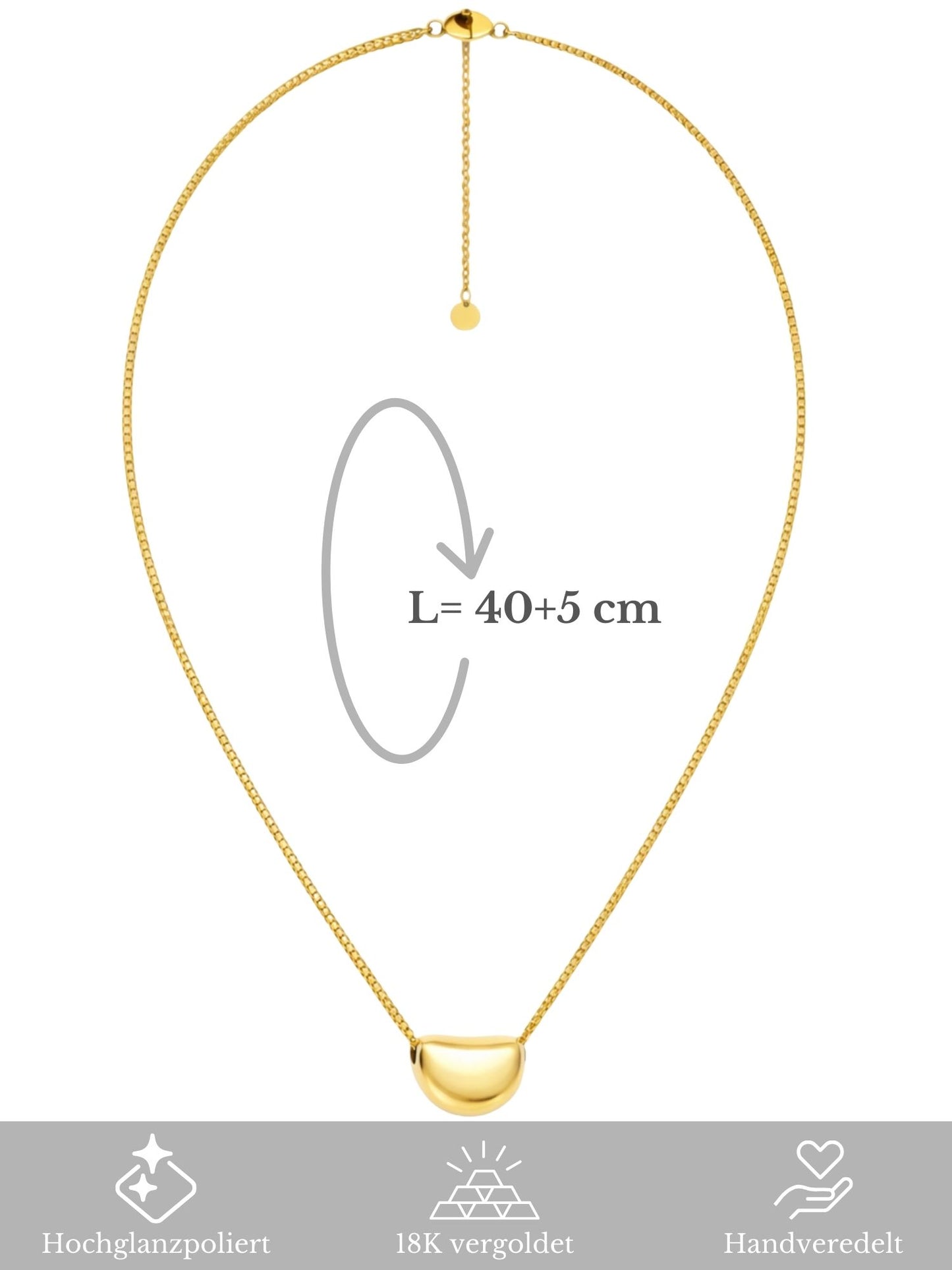 Halskette Pure Drop