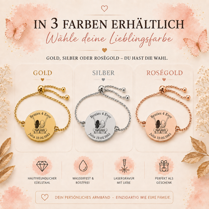 Beste Freundin Armband mit Motiv