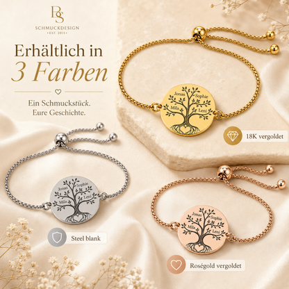 Lebensbaum Familienarmband
