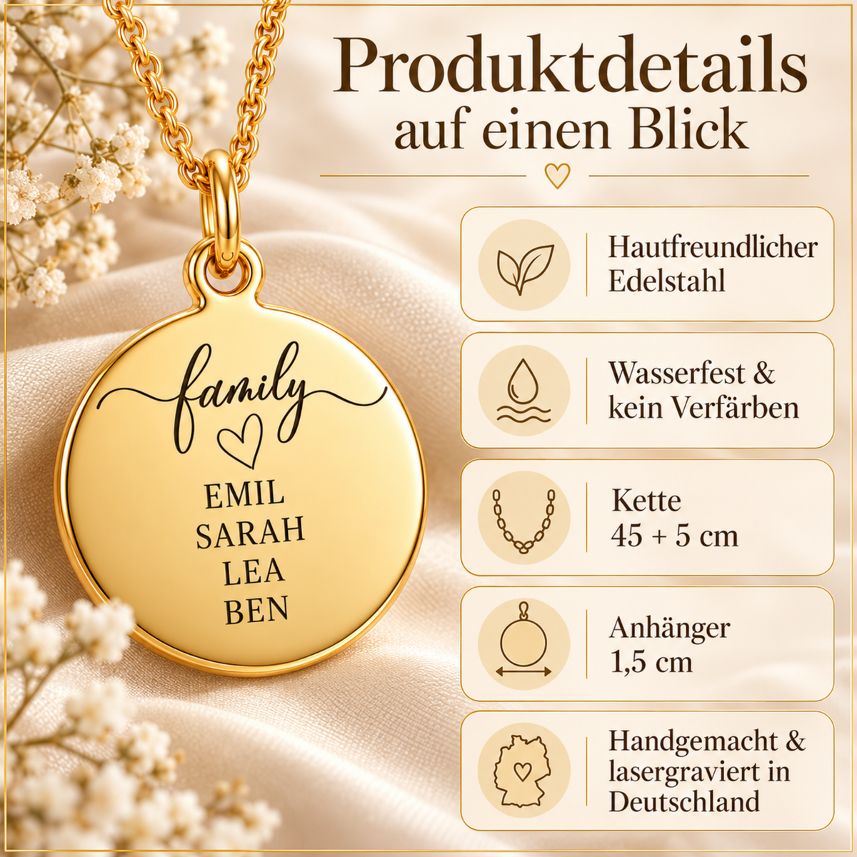 Namenskette "Familiy"
