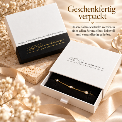 Paperclip Armband mit Namensplättchen