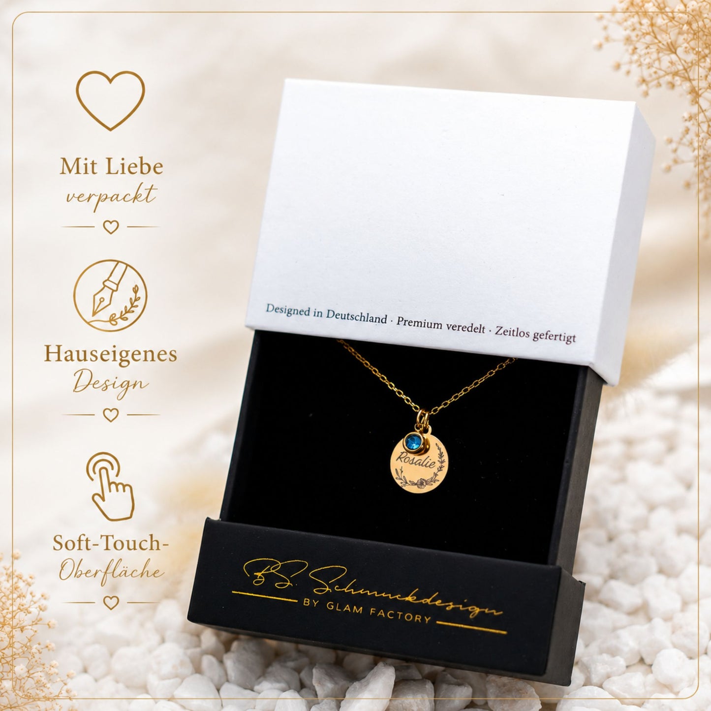 Personalisierte Kette verschiedene Designs