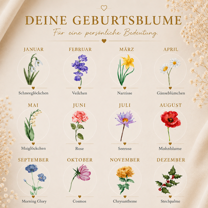 Herzkette Monatsblume