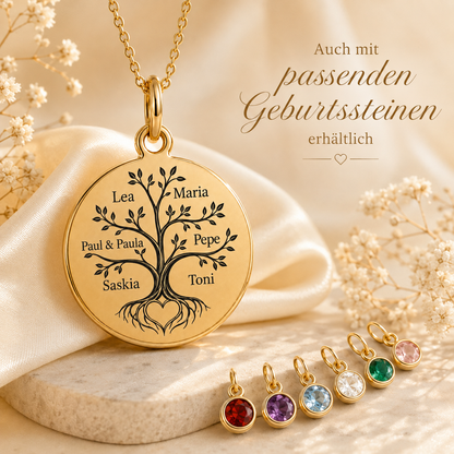 Familienbaum Namenskette