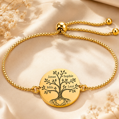 Lebensbaum Familienarmband