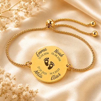 KIndernamen Familienarmband