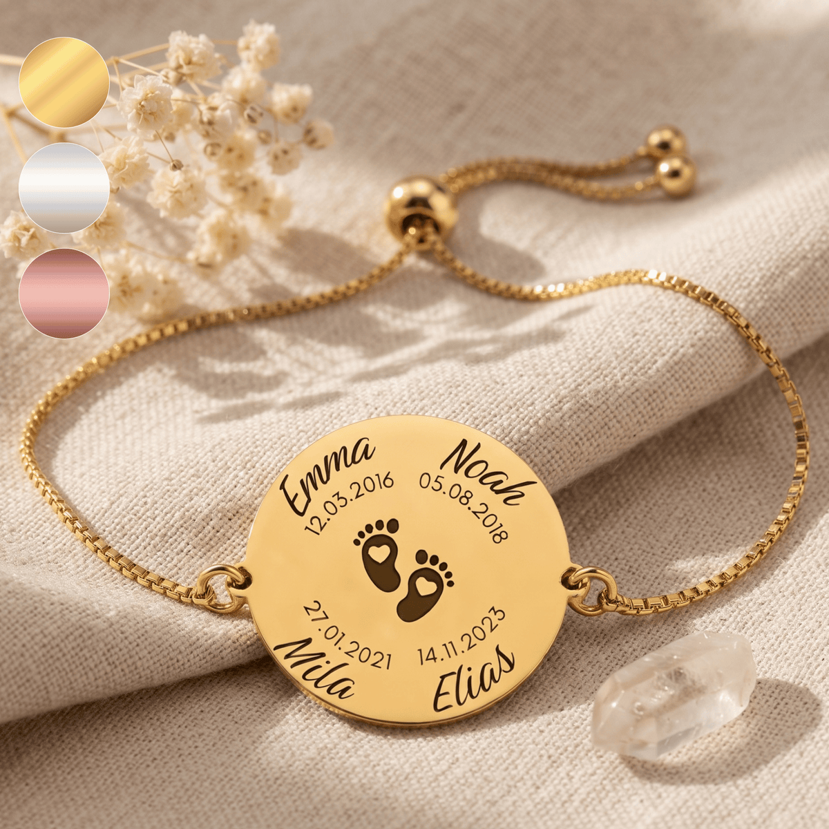 Kindernamen Familienarmband