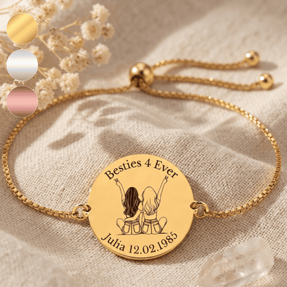 Beste Freundin Armband mit Motiv