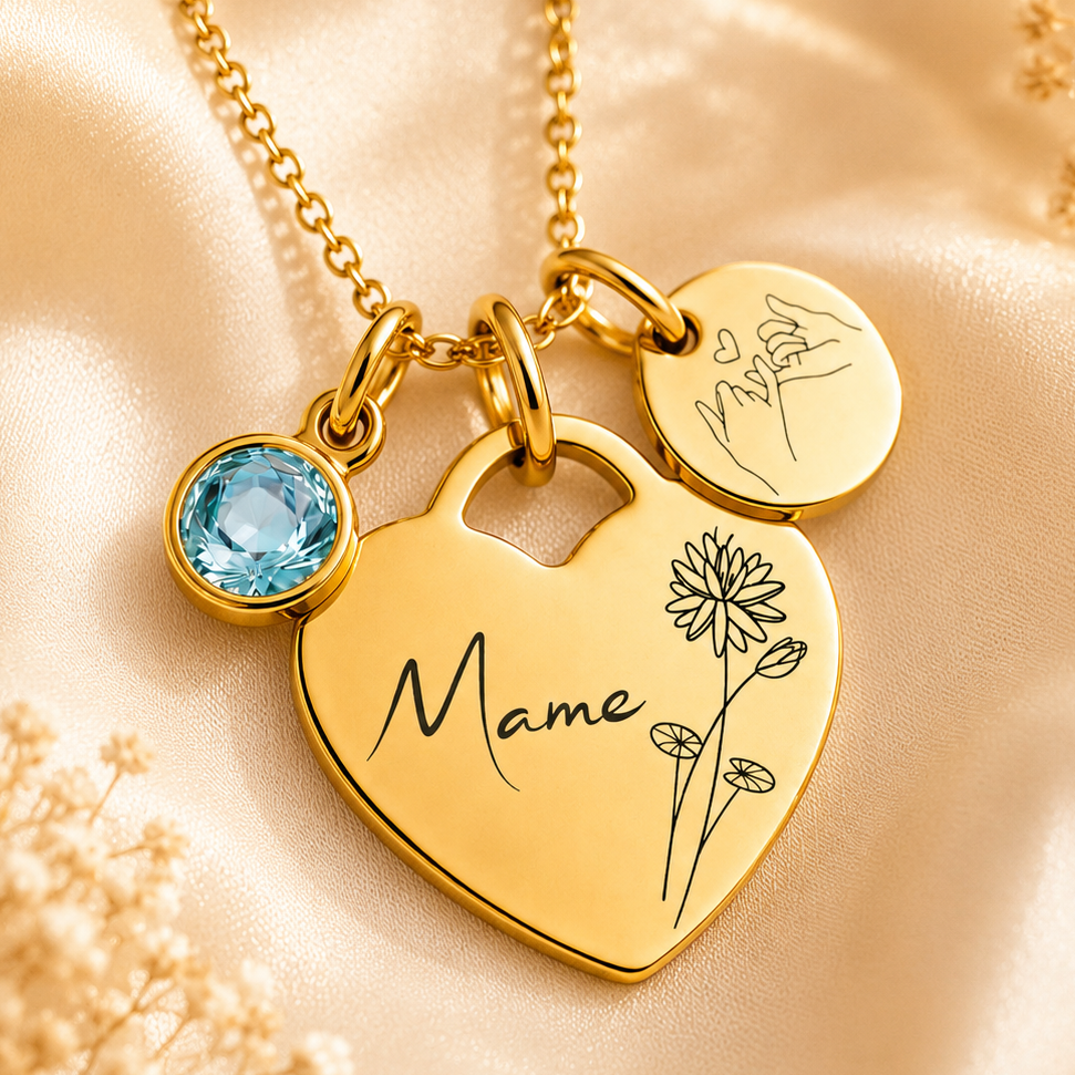 Herzkette Monatsblume