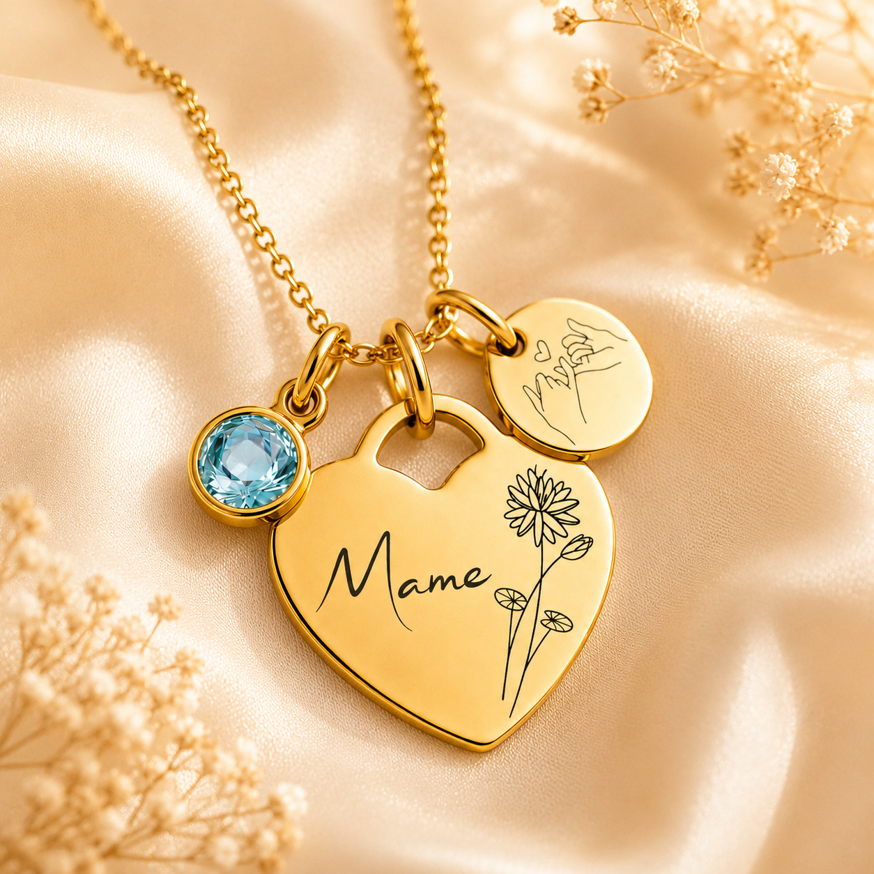Herzkette Monatsblume