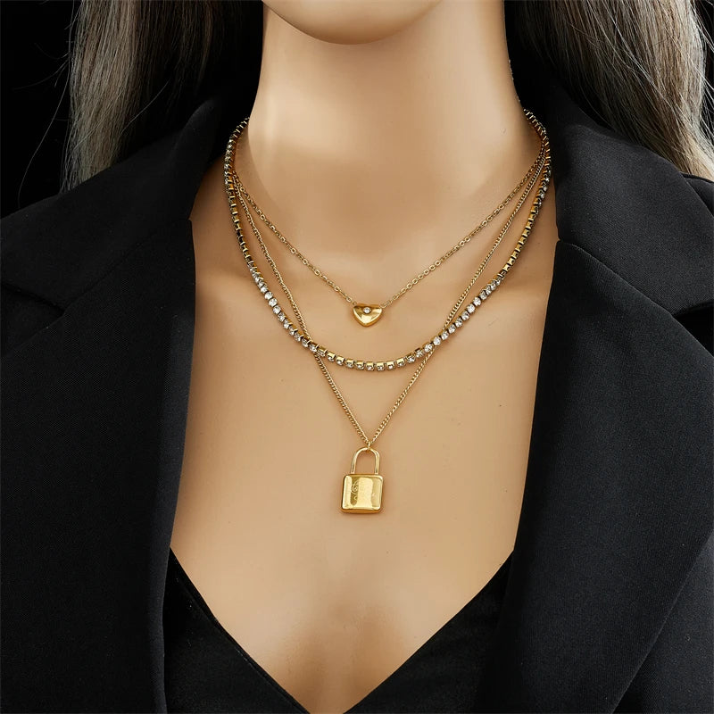 Layered Love - Halskette