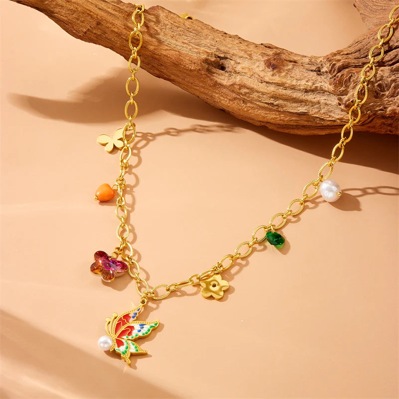 Jardin Magique – Bunte Charmkette