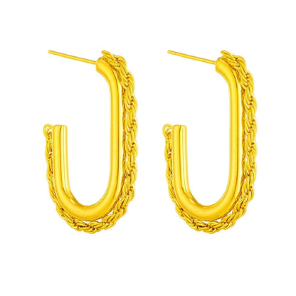 Twist & Shine Hoops