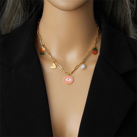 Peaches & Eye – Statement Kette