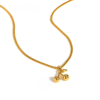 Cherry Pop – Kette mit Kirschanhänger