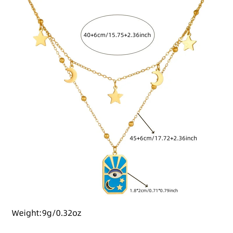 Lunara – Moon & Stars Kette