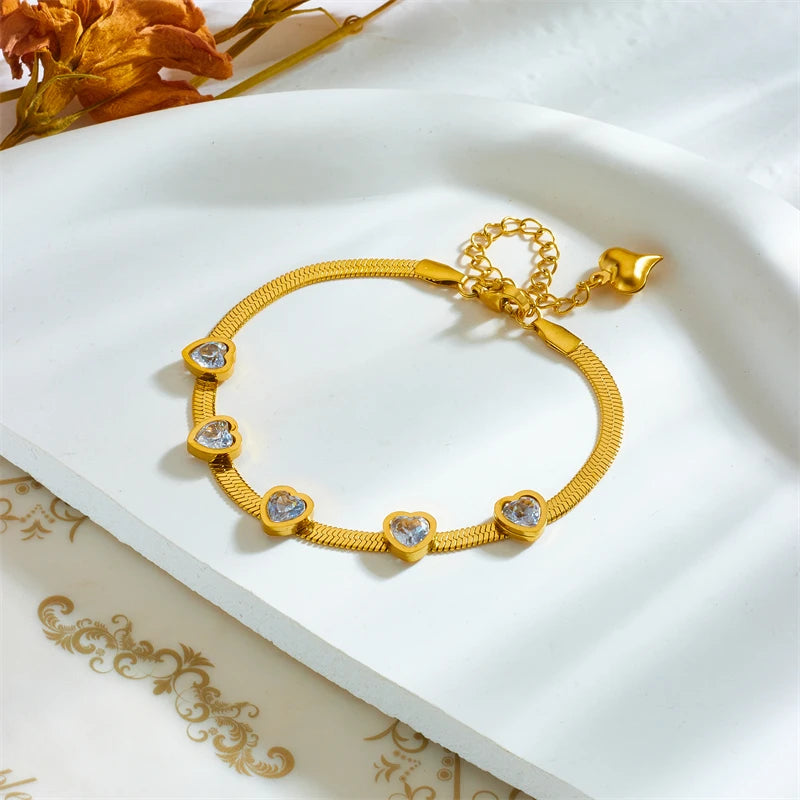 Sweet Shine – Herringbone Armband