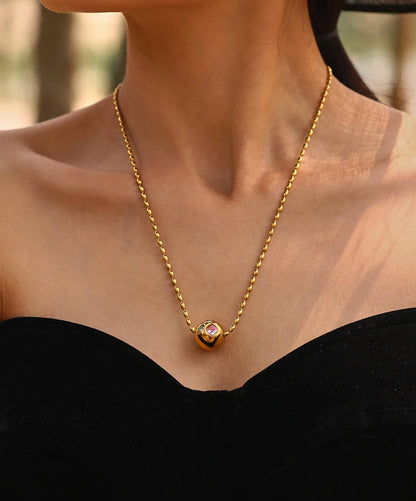 Colorful Gem Ball - Halskette