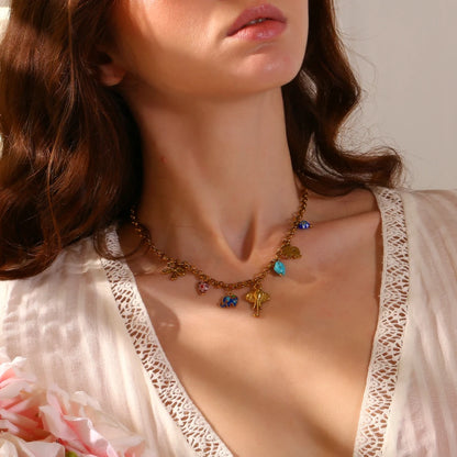 Elefantenglück Charm-Kette