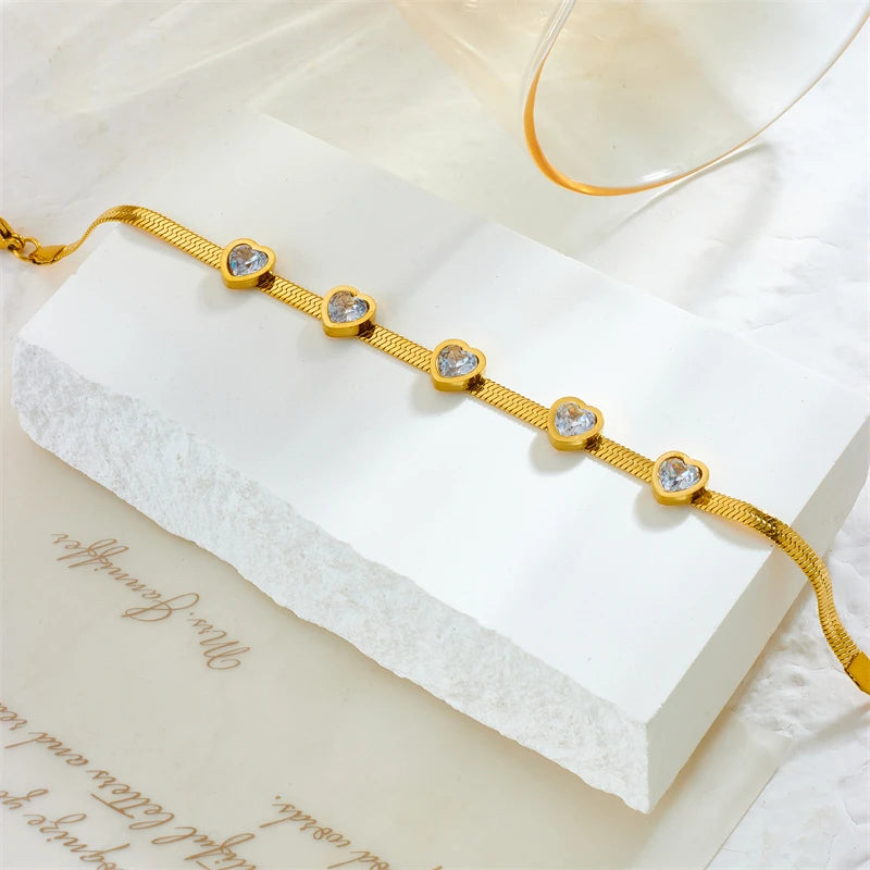 Sweet Shine – Herringbone Armband