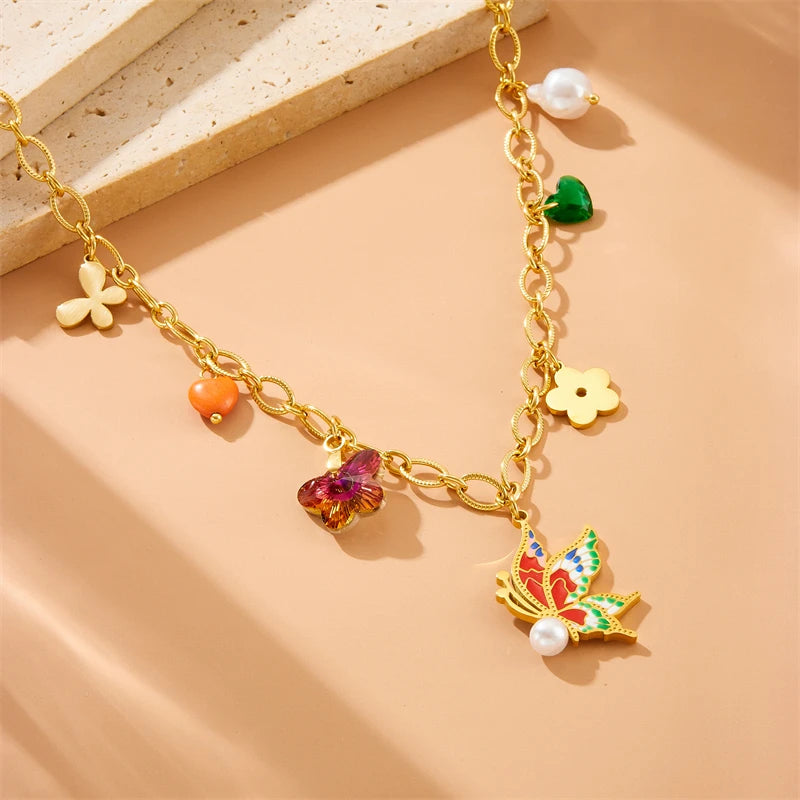 Jardin Magique – Bunte Charmkette