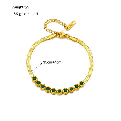 Glam Flow – Herringbone Armband