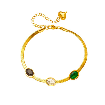 Golden Touch - Herringbone Armband