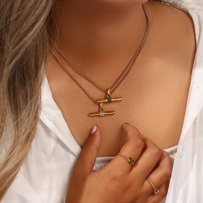 Sparkling Bar Halskette