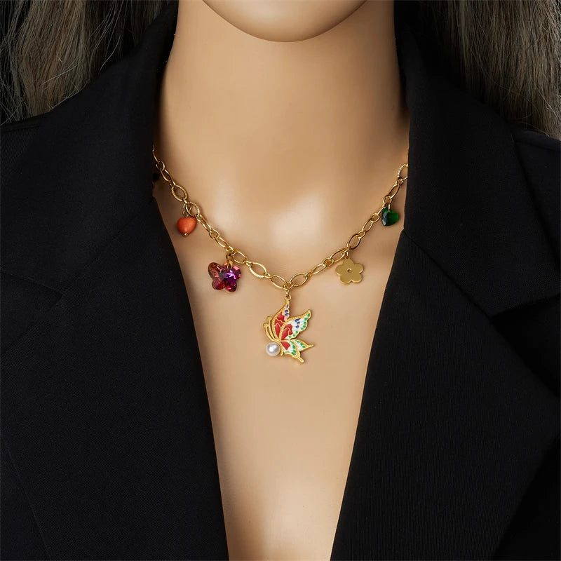 Jardin Magique – Bunte Charmkette