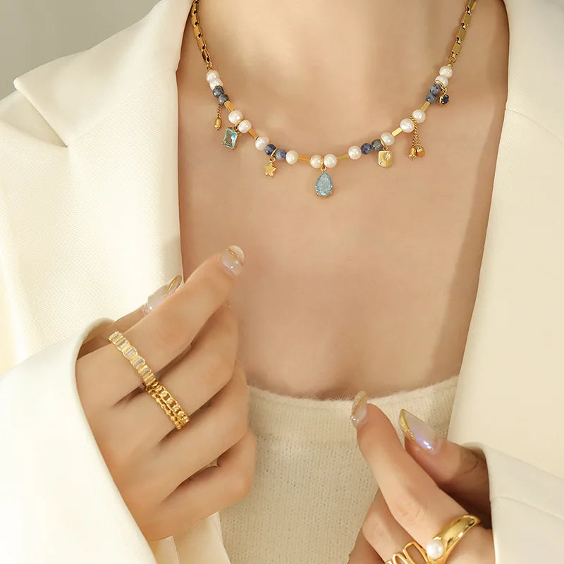 Cosmic Pearl Vibes - Charmkette